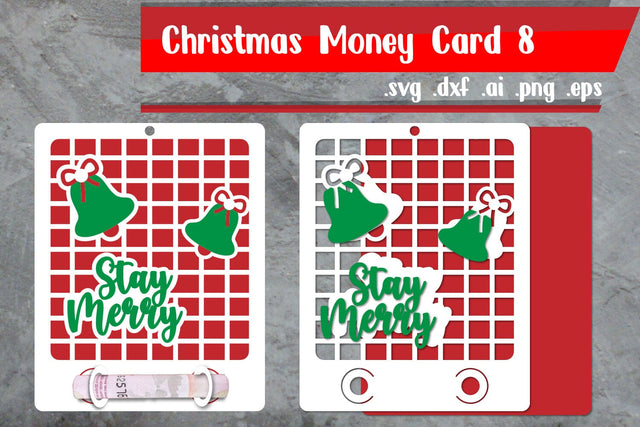 Christmas Money Holder | Christmas Money Card 3D Paper zafrans studio 