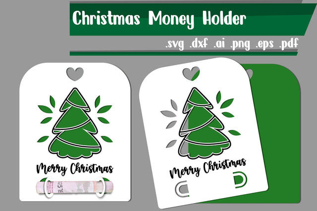 Christmas Money Holder|Christmas Money Card SVG zafrans studio 