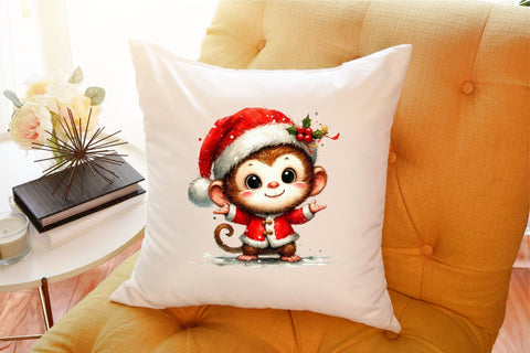 Christmas Monkey Sublimation Bundle Sublimation designartist 
