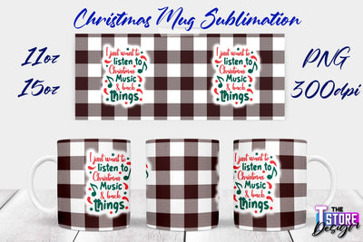 Christmas Mug | Christmas Quotes | 11 oz 15 oz Sublimation | PNG Design | Holiday Design Sublimation The T Store Design 