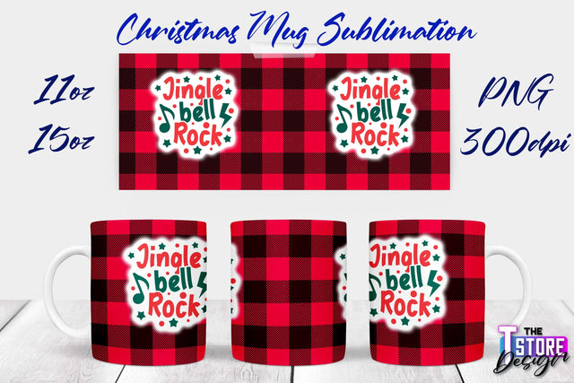 Christmas Mug | Christmas Quotes | 11 oz 15 oz Sublimation | PNG Design | Holiday Design Sublimation The T Store Design 