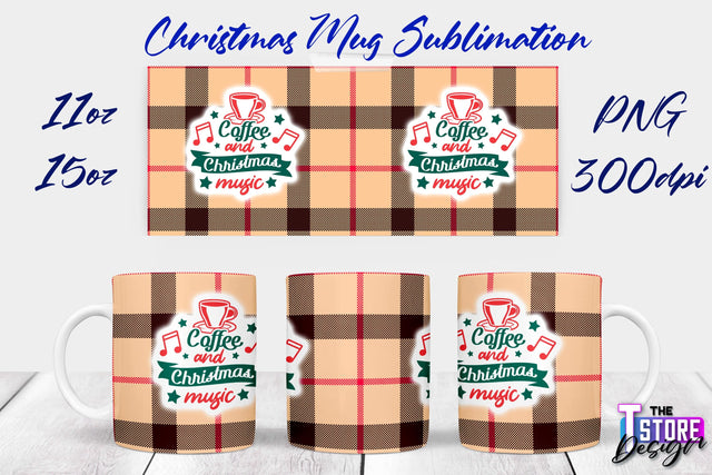 Christmas Mug | Christmas Quotes | 11 oz 15 oz Sublimation | PNG Design | Holiday Design Sublimation The T Store Design 