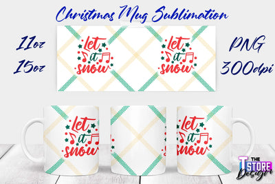 Christmas Mug | Christmas Quotes | 11 oz 15 oz Sublimation | PNG Design | Holiday Design Sublimation The T Store Design 