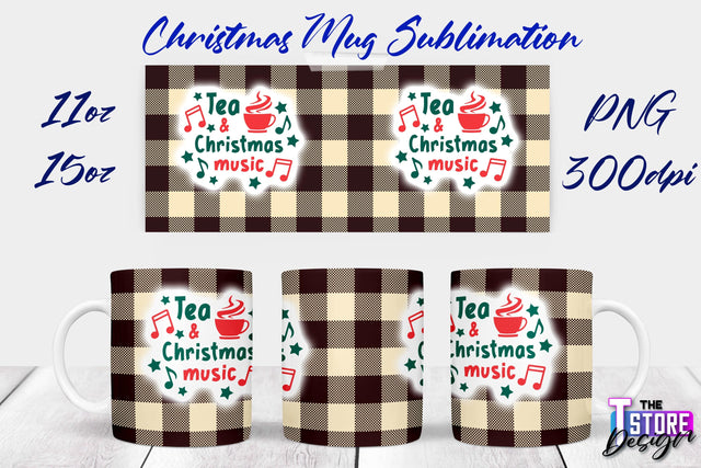 Christmas Mug | Christmas Quotes | 11 oz 15 oz Sublimation | PNG Design | Holiday Design Sublimation The T Store Design 