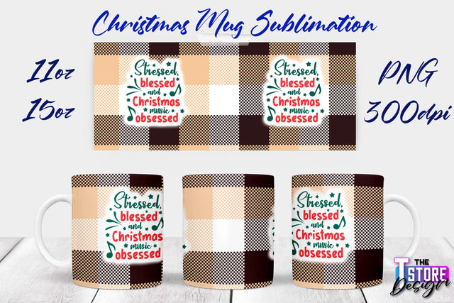 Christmas Mug | Christmas Quotes | 11 oz 15 oz Sublimation | PNG Design | Holiday Design Sublimation The T Store Design 