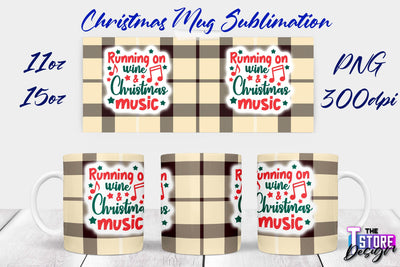 Christmas Mug | Christmas Quotes | 11 oz 15 oz Sublimation | PNG Design | Holiday Design Sublimation The T Store Design 