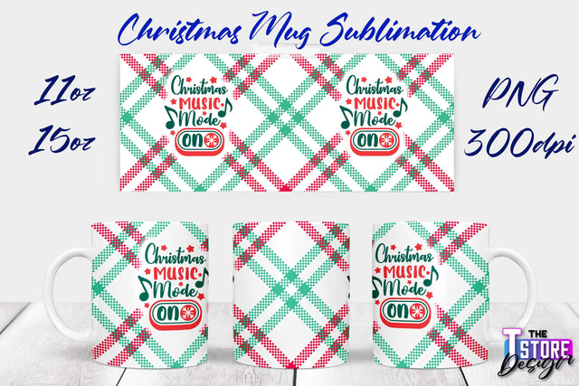 Christmas Mug | Christmas Quotes | 11 oz 15 oz Sublimation | PNG Design | Holiday Design Sublimation The T Store Design 