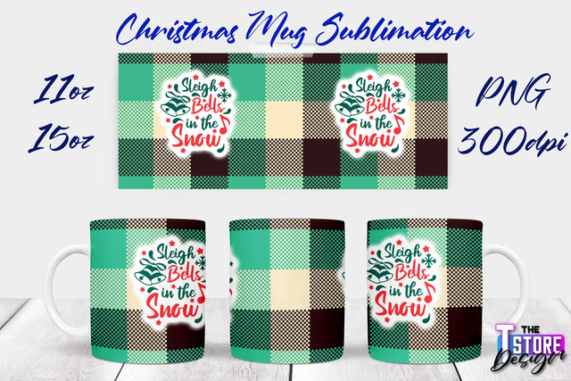 Christmas Mug | Christmas Quotes | 11 oz 15 oz Sublimation | PNG Design | Holiday Design Sublimation The T Store Design 