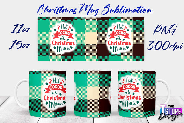 Christmas Mug | Christmas Quotes | 11 oz 15 oz Sublimation | PNG Design | Holiday Design Sublimation The T Store Design 