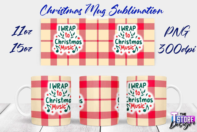 Christmas Mug | Christmas Quotes | 11 oz 15 oz Sublimation | PNG Design | Holiday Design Sublimation The T Store Design 