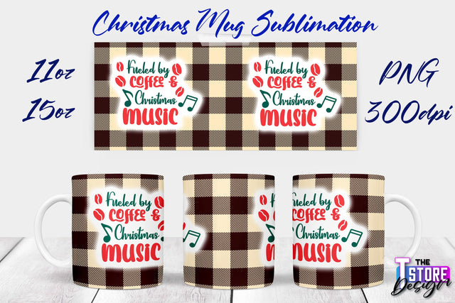 Christmas Mug | Christmas Quotes | 11 oz 15 oz Sublimation | PNG Design | Holiday Design Sublimation The T Store Design 