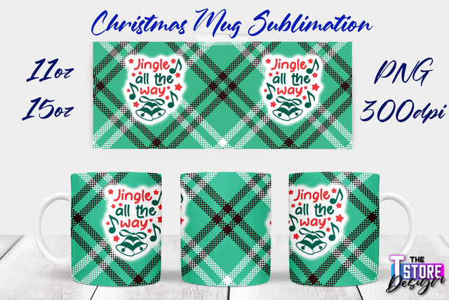 Christmas Mug | Christmas Quotes | 11 oz 15 oz Sublimation | PNG Design | Holiday Design Sublimation The T Store Design 