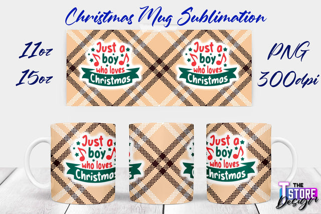Christmas Mug | Christmas Quotes | 11 oz 15 oz Sublimation | PNG Design | Holiday Design Sublimation The T Store Design 