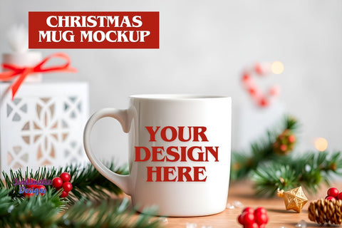 Christmas Mug Mockup Mock Up Photo Sublimatiz Designs 