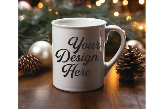 Christmas Mug Mockups, Mug Mockups, Christmas Holiday Mug SVG sublimationhouse29 