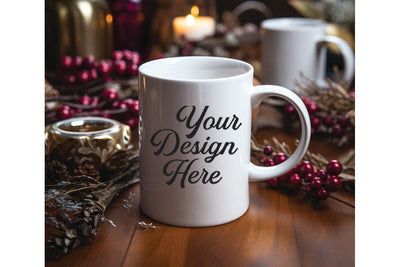 Christmas Mug Mockups SVG sublimationhouse29 