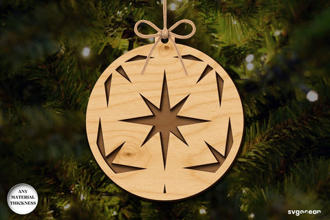 Christmas Nativity Ornament Bundle SVG SvgOcean 