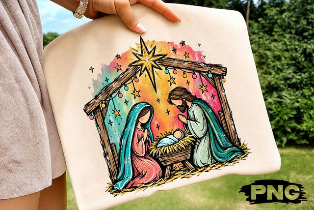 Christmas Nativity Scene PNG Design SVG DesignDestine 