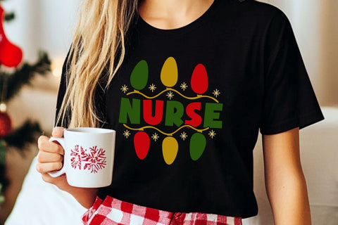 Christmas Nurse| Christmas Nursing SVG Cutting Files. SVG CosmosFineArt 