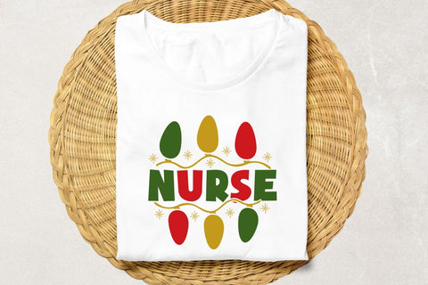 Christmas Nurse| Christmas Nursing SVG Cutting Files. SVG CosmosFineArt 