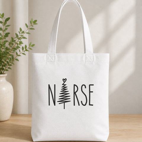 Christmas Nurse Embroidery Design – Nurse Christmas Tree Heart Medical Holiday Machine Embroidery File Embroidery/Applique DESIGNS PatternFeed8 