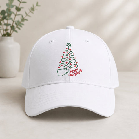 Christmas Nurse Embroidery Design – Stethoscope Christmas Tree Merry Christmas Medical Machine Embroidery File Embroidery/Applique DESIGNS PatternFeed8 