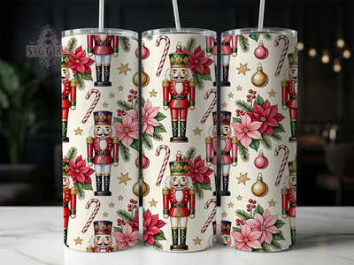 Christmas Nutcracker 20oz Tumbler, Christmas Nutcracker, Nutcracker Tumbler, Nutcracker PNG, Xmas Nutcracker, Nutcracker Wrap, Holiday Nutcracker, 20oz Tumbler Wrap Sublimation SvggirlplusArt 