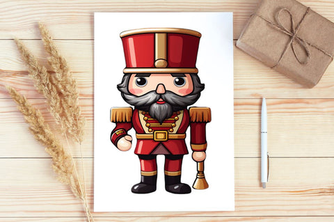 Christmas Nutcracker Clipart PNG Bundle, Christmas Nutcracker Clipart DESIGN Sublimation Regulrcrative 