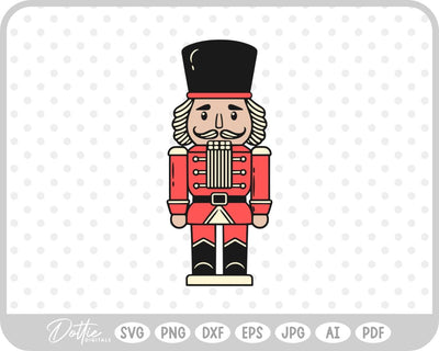 Christmas Nutcracker SVG DottieDigitals 
