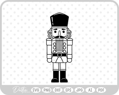 Christmas Nutcracker SVG DottieDigitals 