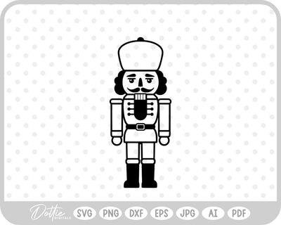 Christmas Nutcracker SVG DottieDigitals 
