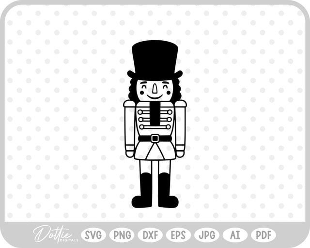 Christmas Nutcracker SVG DottieDigitals 