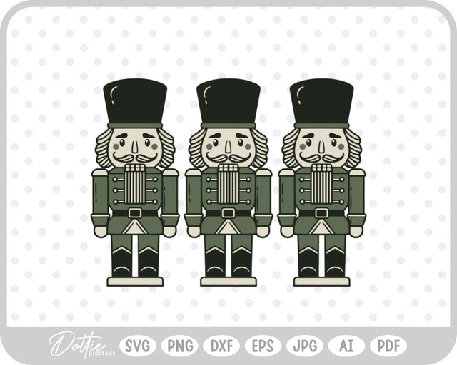 Christmas Nutcracker SVG DottieDigitals 