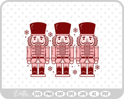 Christmas Nutcracker SVG DottieDigitals 