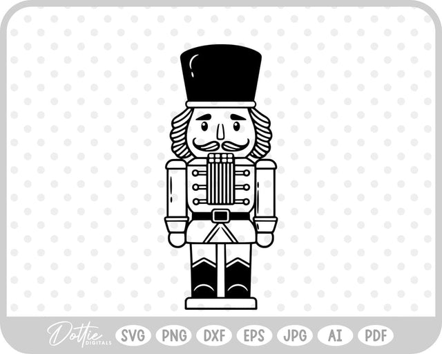 Christmas Nutcracker SVG DottieDigitals 