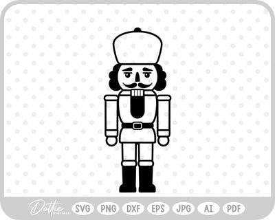 Christmas Nutcracker SVG DottieDigitals 