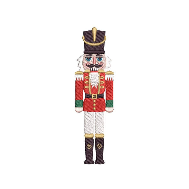 Christmas Nutcracker Tin Soldier Embroidery Design, 3 sizes, Instant Download Embroidery/Applique DESIGNS Nino Nadaraia 