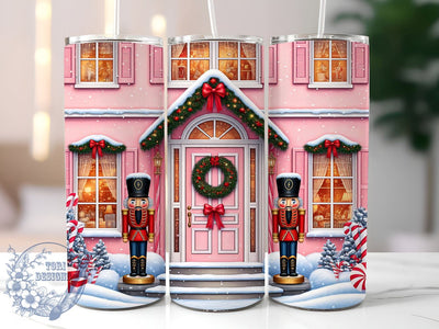 Christmas Nutcracker Tumbler, Nutcracker Wrap Design, 20oz Sublimation Tumbler, Holiday Drinkware, Festive Nutcracker Cup, Christmas Decor Tumbler, Nutcracker Gift Mug Sublimation ToriDesigns 