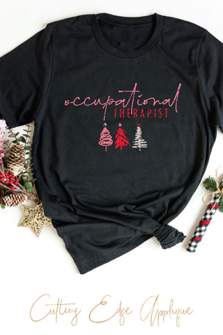 Christmas Occupational Therapist SVG PNG DXF SVG Cutting Edge Applique 
