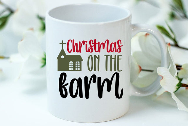 Christmas on the farm SVG SVG FiveStarCrafting 