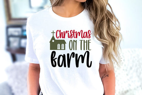 Christmas on the farm SVG SVG FiveStarCrafting 