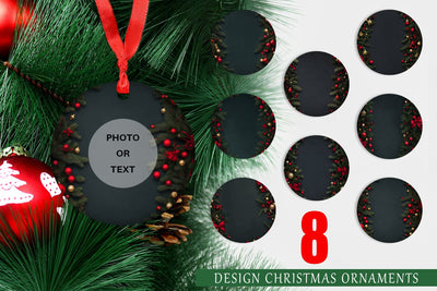 Christmas Ornament Christmas Background Sublimation artnoy 
