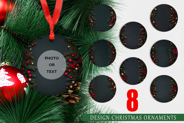 Christmas Ornament Christmas Background Sublimation artnoy 