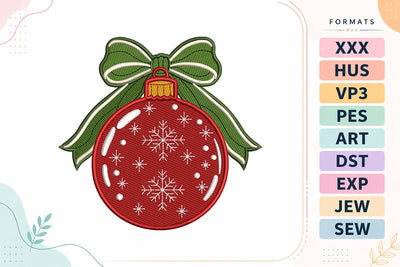 Christmas Ornament Embroidery Designs For Machine Embroidery/Applique DESIGNS sg embroidery 