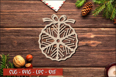 Christmas Ornament Laser Cut SVG SVG Shetara Begum 