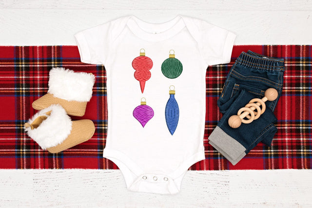 Christmas Ornament Mini Embroidery Set Embroidery/Applique DESIGNS Risa Rocks It 