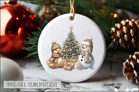Christmas Ornament PNG Bundle Sublimation Shetara Begum 