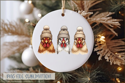 Christmas Ornament PNG Bundle Sublimation Shetara Begum 