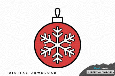 Christmas ornament sublimation png design Sublimation Regulrcrative 
