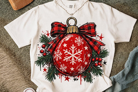Christmas Ornament Sublimation PNG Design SVG DesignDestine 